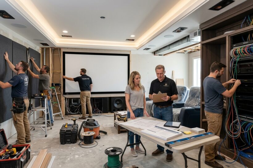 How Much Does It Cost To Build A Home Theatre