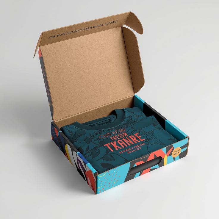 Custom T shirt boxes